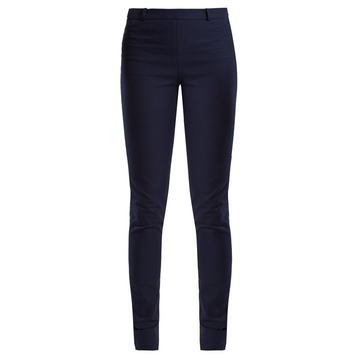 Mortimer skinny-leg cotton-blend trousers