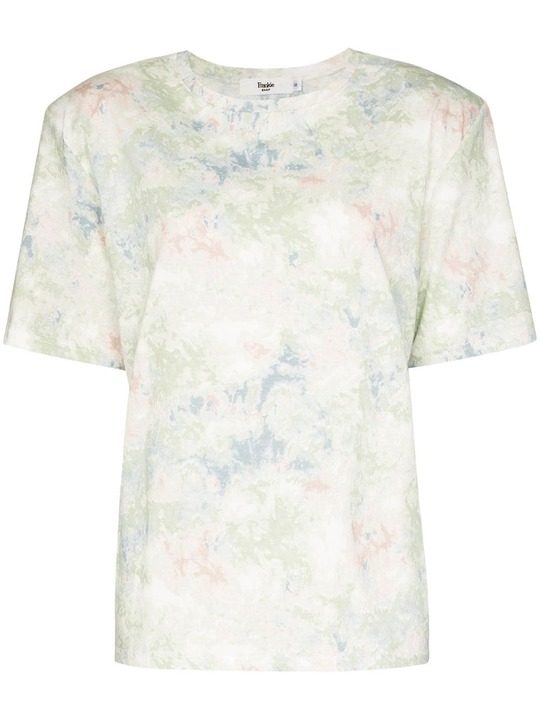 jeanette tie-dye padded T-shirt展示图