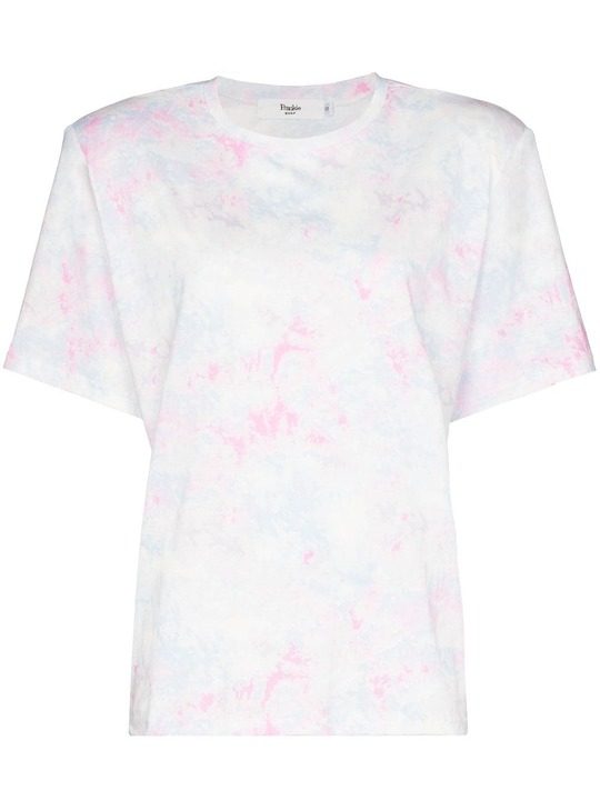 jeanette tie-dye padded T-shirt展示图