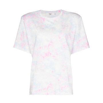 jeanette tie-dye padded T-shirt