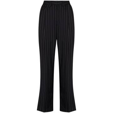 Pernille pinstripe tailored trousers