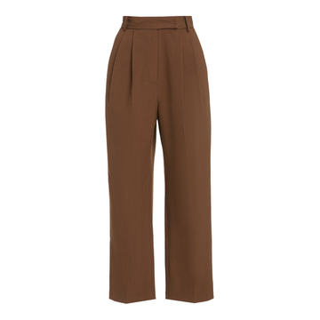 Bea Pleated Woven Trousers