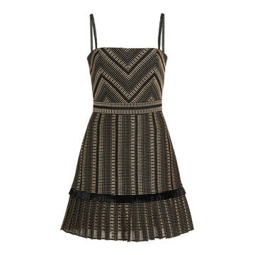 Grazie Jacquard Mini Dress