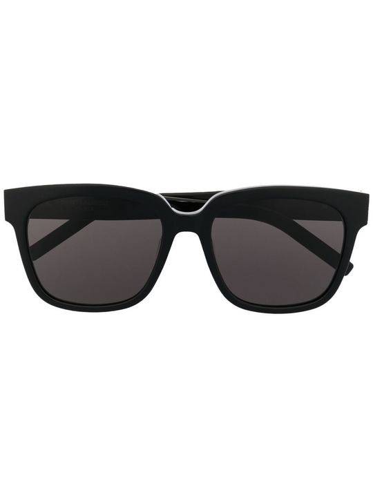 square-frame tinted sunglasses展示图