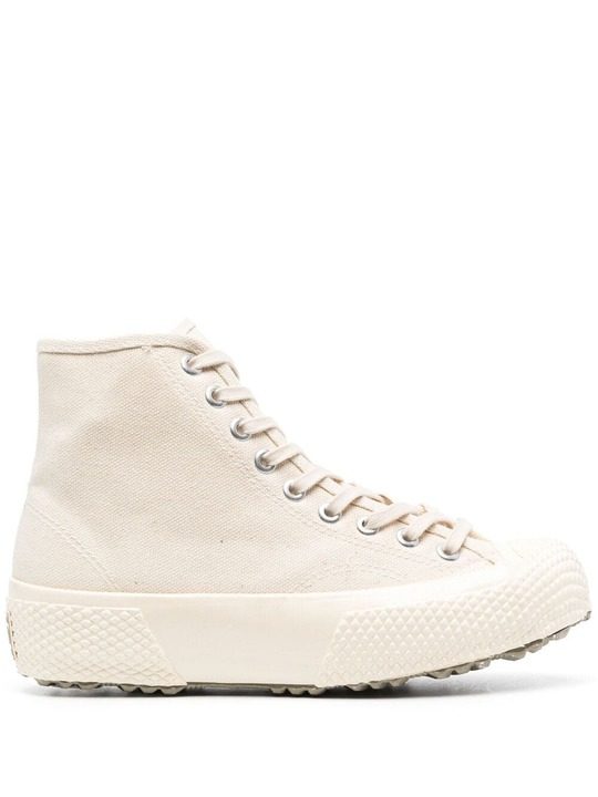 chunky-sole high-top sneakers展示图