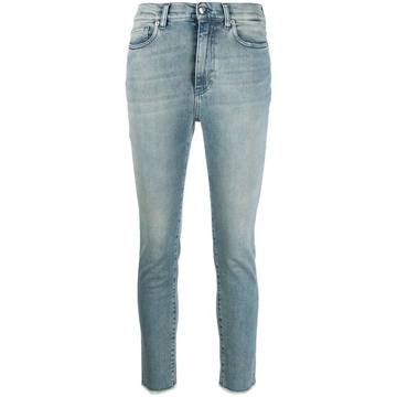 mid-rise skinny jeans