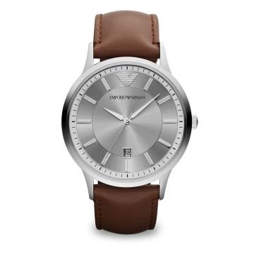Polished Stainless Steel Watch