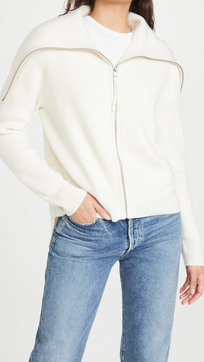 Cashmere Zip Turtleneck展示图