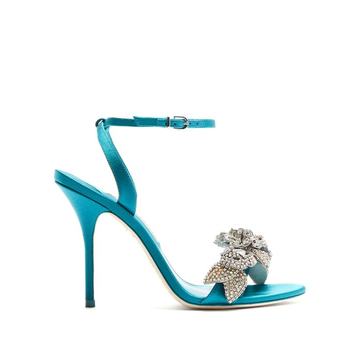 Lilico crystal-embellished satin sandals