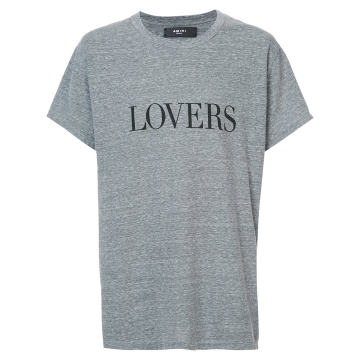 Lovers印花T恤