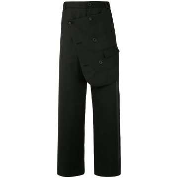suit layered trousers