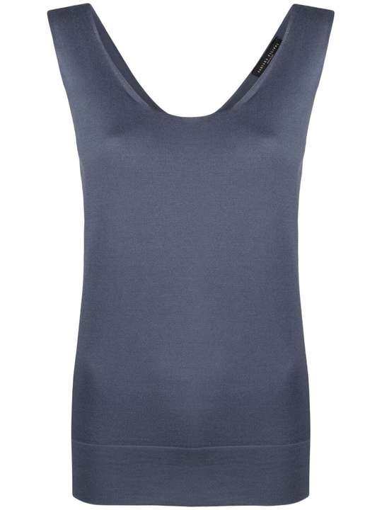 U-neck sleeveless top展示图