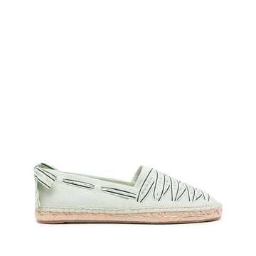 ribbon herringbone espadrilles