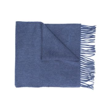 fringed-edge scarf