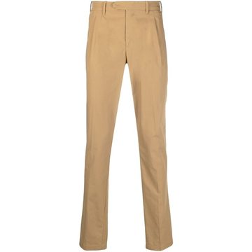 mid-rise slim-fit chinos