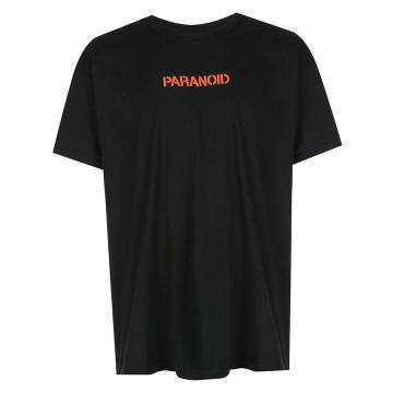 Paranoid印花T恤
