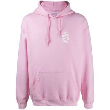 logo print hoodie