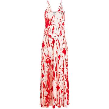 tie-dye print dress