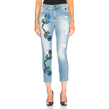 Destroyed Flower Jean