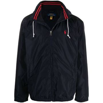 Polo Pony-motif zipped jacket