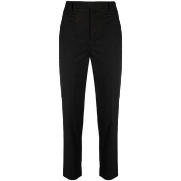 cropped slim-fit trousers