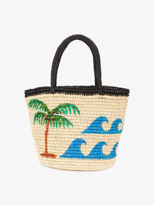 'vamos a la playa' woven bag展示图