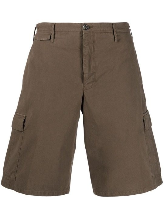 stretch-cotton cargo shorts展示图