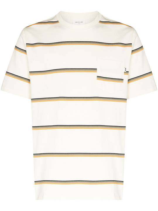 Bobby stripe-pattern T-shirt展示图