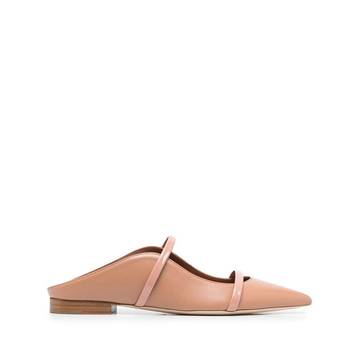 Maureen double-strap ballerina shoes