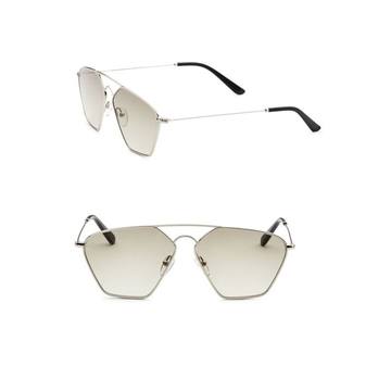 Geo, 56MM, Geometric Sunglasses