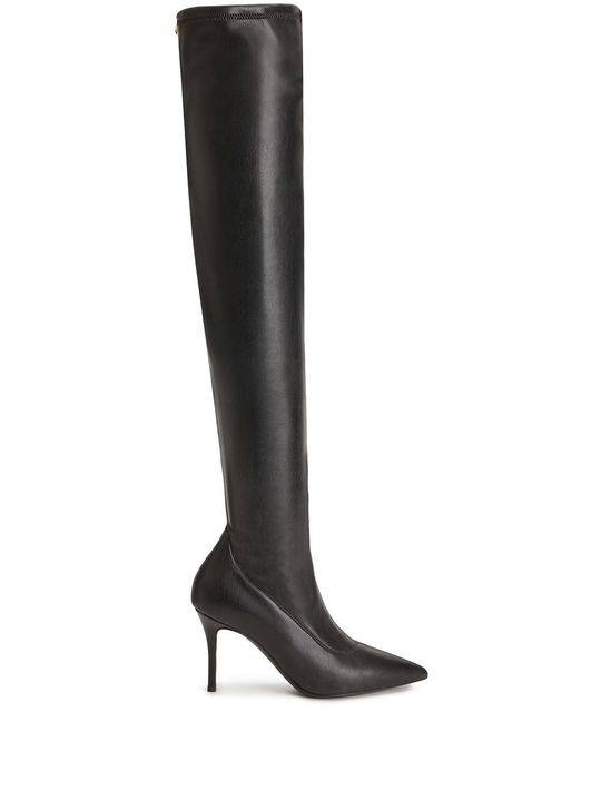 Felicity thigh-high leather boots展示图