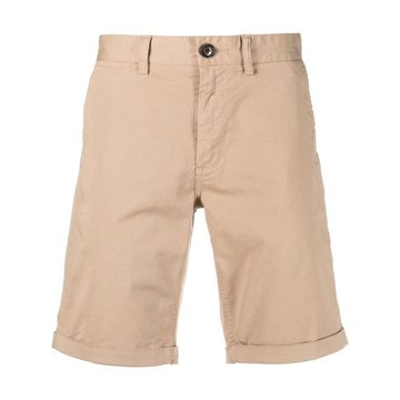 slim-cut chino shorts