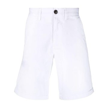 slim-cut chino shorts