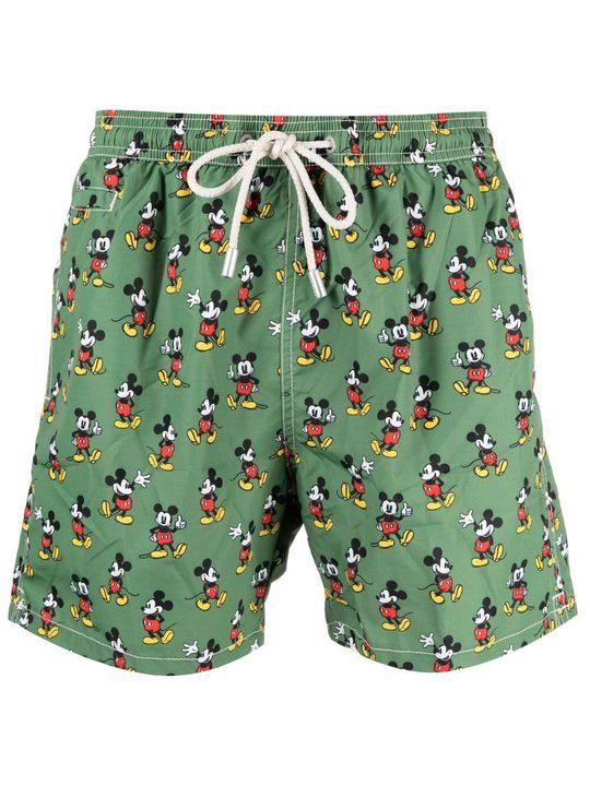 Mickey Loop print swim shorts展示图