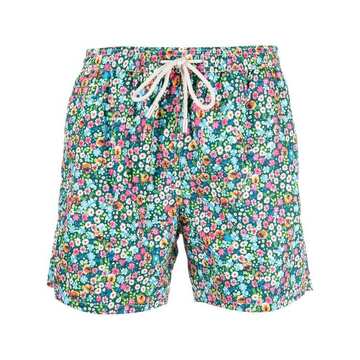 Flowery print swim shorts