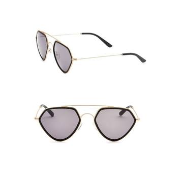 Geo, 51MM, Geometric Sunglasses