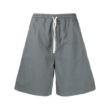 drawstring track shorts