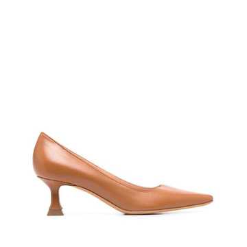 Ghalia leather heeled pumps