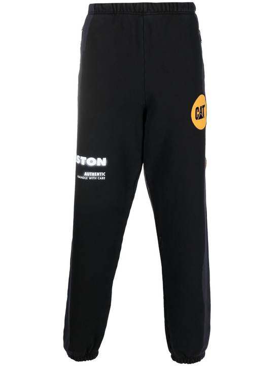 x Caterpillar two-tone track pants展示图