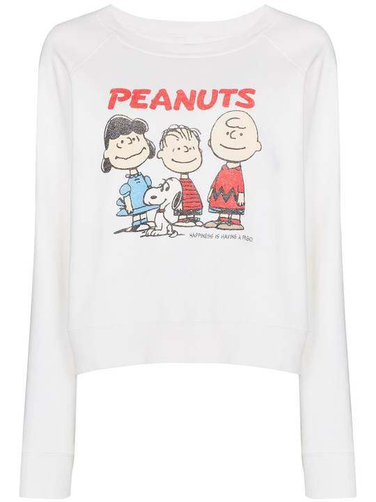 x Peanuts graphic-print sweatshirt展示图