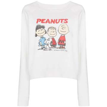x Peanuts graphic-print sweatshirt