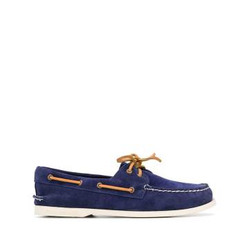 lace-up boat shoes