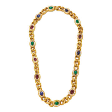 Multi Stoned Link Necklace/Bracelet