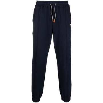 drawstring tapered trousers