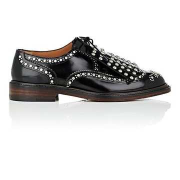 Roeloc Studded Spazzolato Leather Oxfords