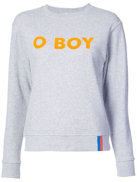 o boy print sweatshirt展示图