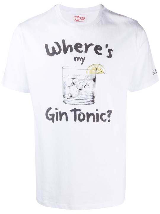 Gin Tonic 图案印花T恤展示图