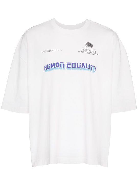 WILLY C HUMAN EQUALITY SS TEE WHT展示图