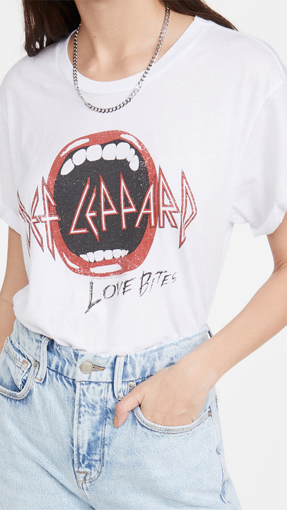 Recycled Def Leppard T 恤展示图