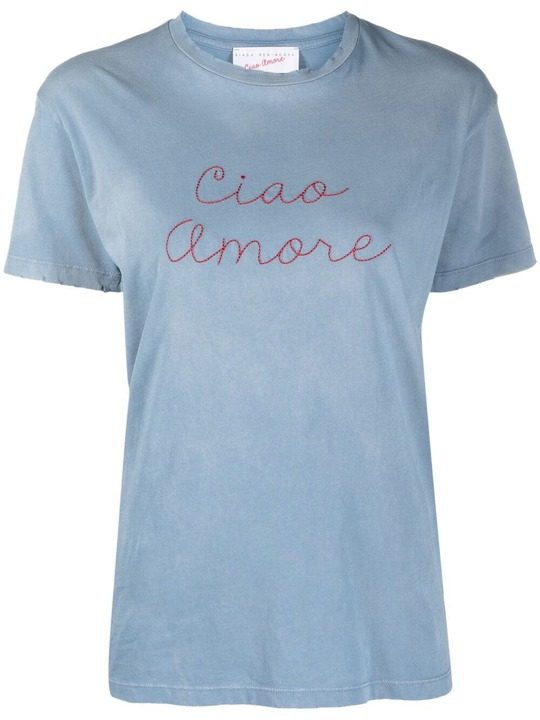 Ciao Amore 刺绣T恤展示图